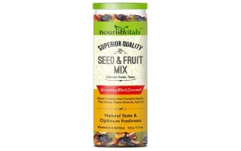 NourishVitals Seed & Fruit Mix Scrummy Black Currant  Jar  150 grams